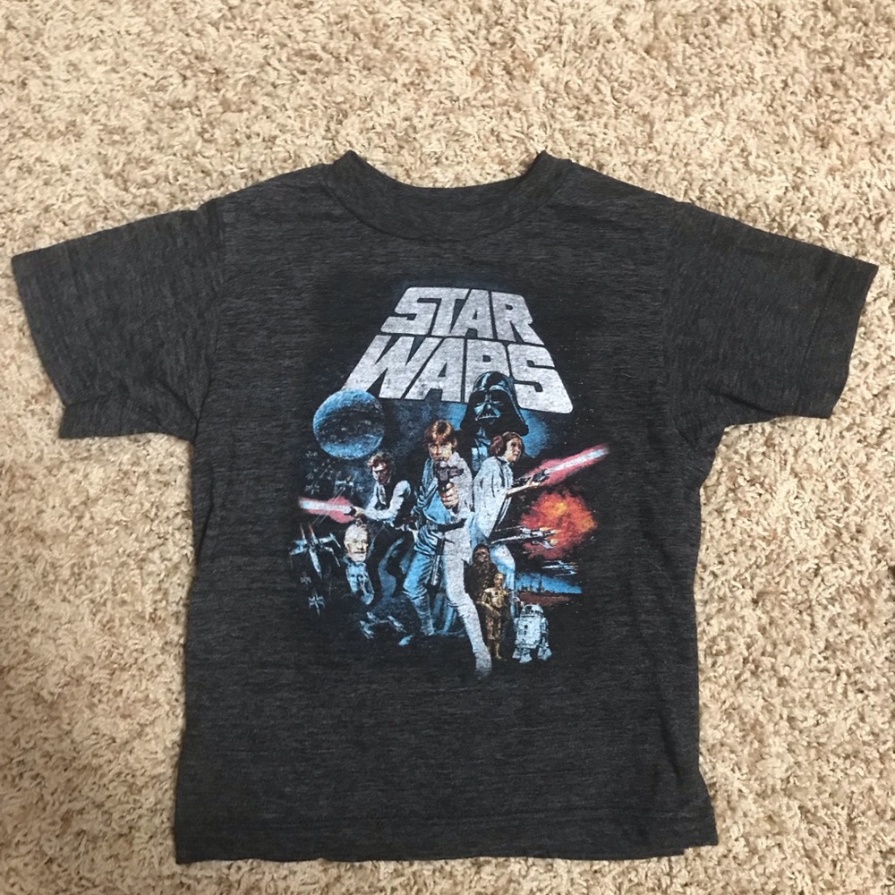 3T throwback starwars shirt